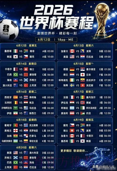 2026世界杯竞猜网页版热门推荐