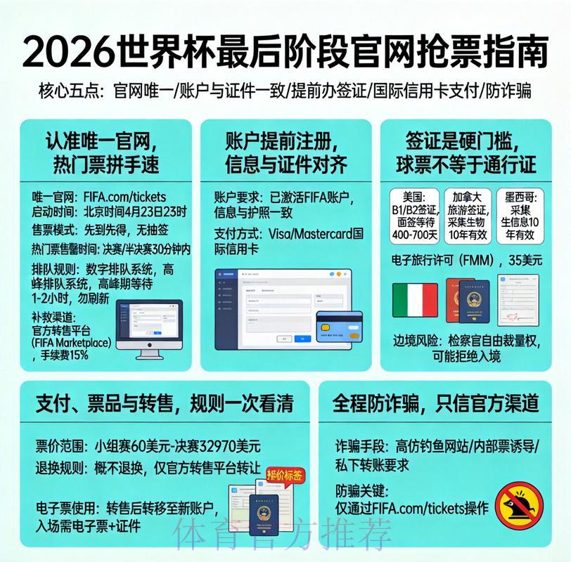 2026世界杯最佳购票推荐指南